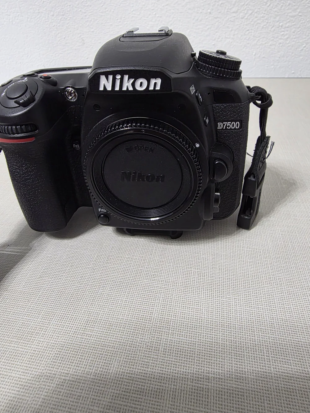 Nikon D7500 Digital SLR Camera - Black